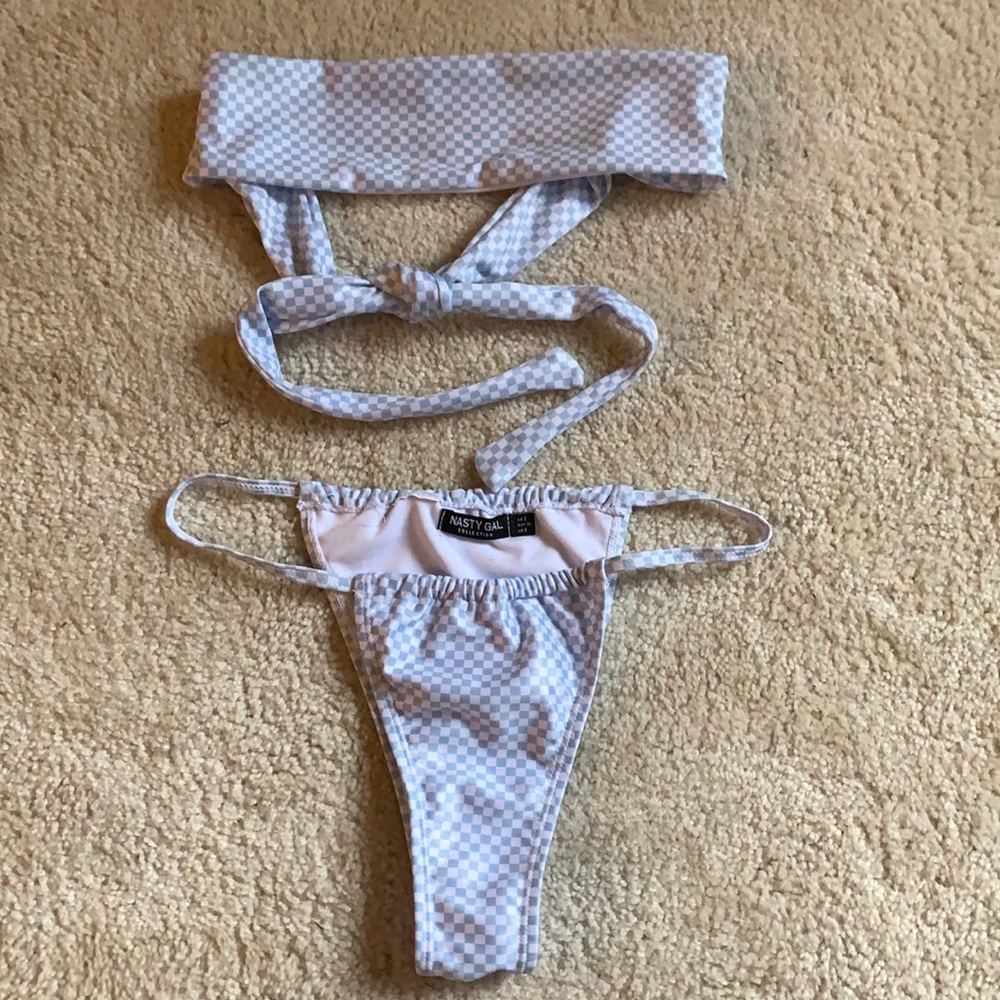NastyGal high-leg bikini